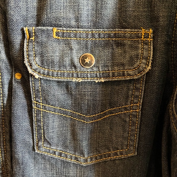 JOHN VARVATOS BEATLES FULL DUAL ZIP POCCKETS DENIM CONVERSE JACKET - Size: XL - Picture 4 of 14